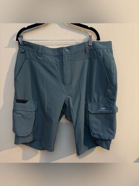 Grundens Breakwater Shorts Mens Size 38   Cargo Fishing Cool Logo Outdoor